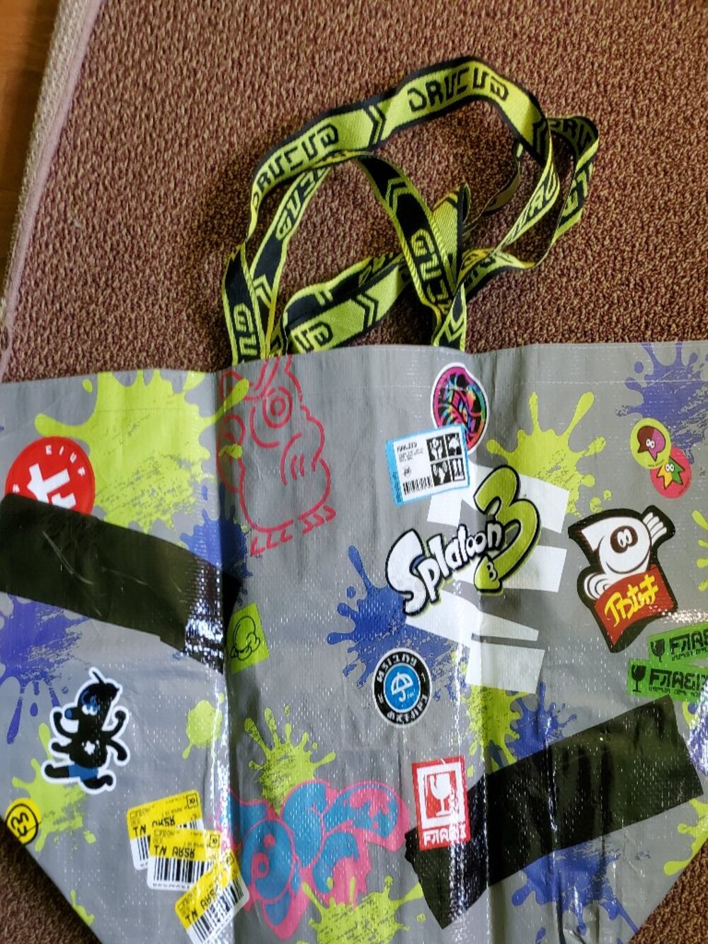 Splatoon 3 Resusable Bag